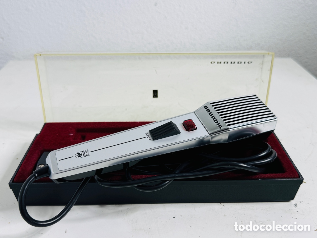Segunda mano: Vintage Microphone Grundig Stenorette GDM519 - Foto 7