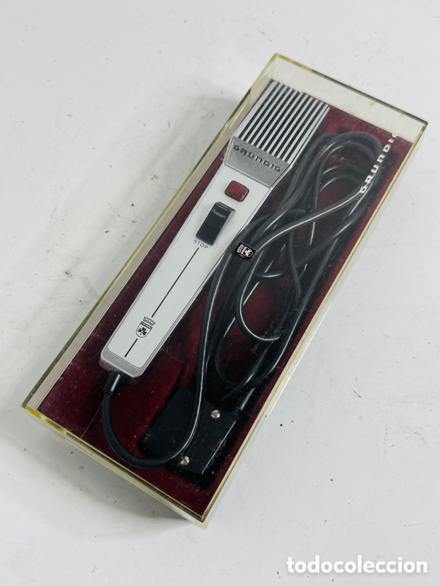 Segunda mano: Vintage Microphone Grundig Stenorette GDM519 - Foto 8