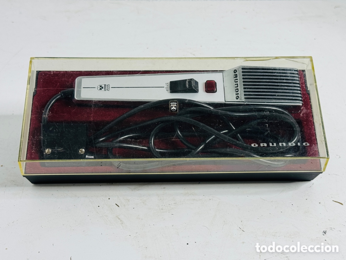 Segunda mano: Vintage Microphone Grundig Stenorette GDM519 - Foto 1