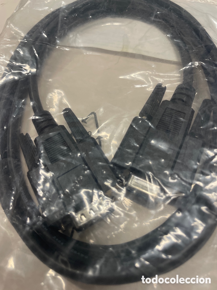 Segunda mano: Cable serie 180 cent&iacute;metros DB9 macho hembra - Foto 3