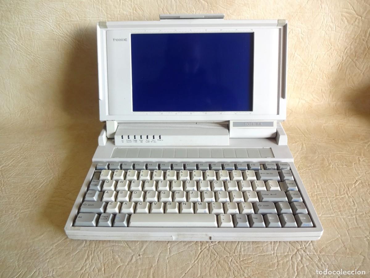 Segunda Mano: antiguo ordenador toshiba T1000XE a&ntilde;o 1993