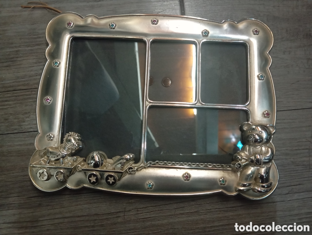 Segunda mano: Cuadro de fotos de plata - Foto 2