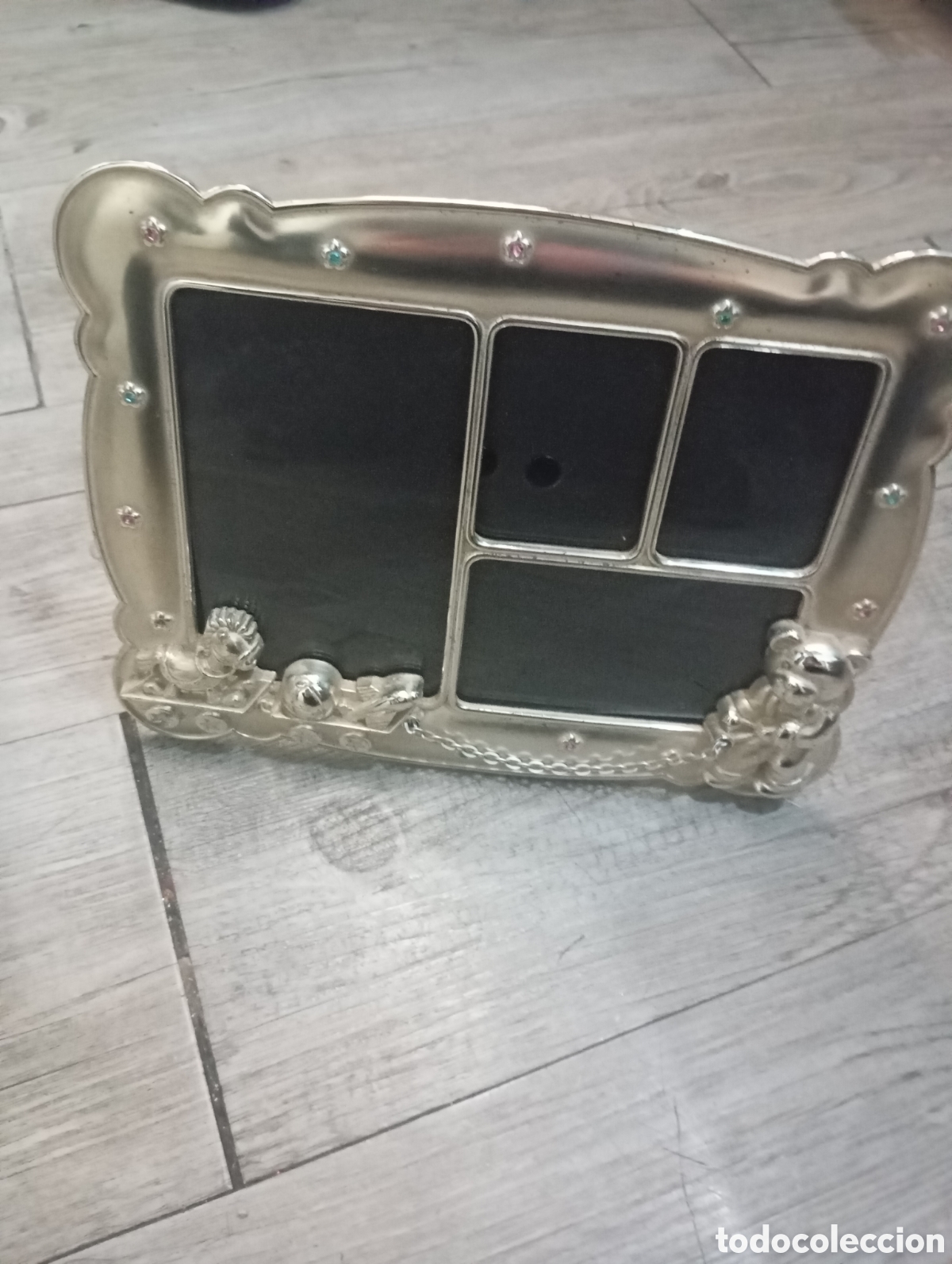 Segunda mano: Cuadro de fotos de plata - Foto 1