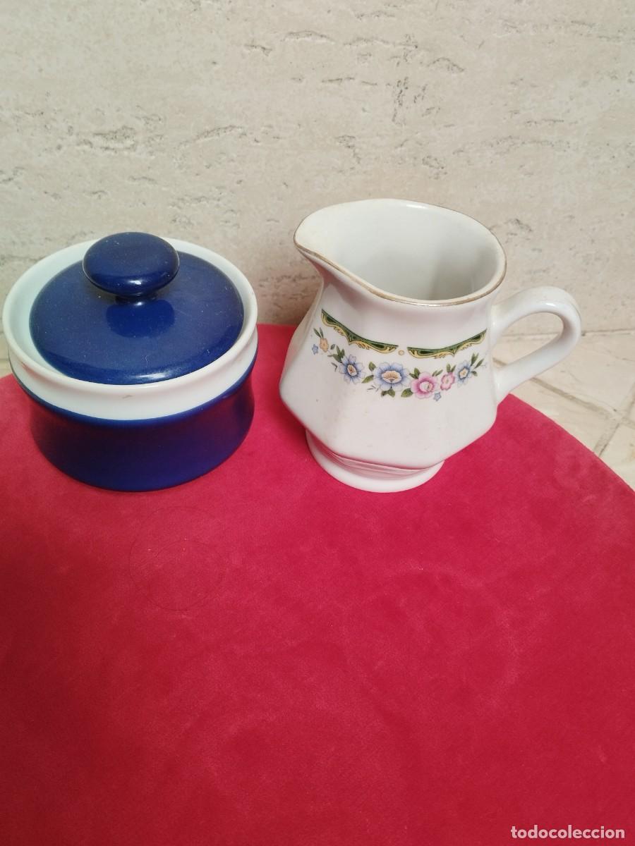 Segunda mano: AZUCARERA Y JARRITA CERAMICA O PORCELANA - Foto 1