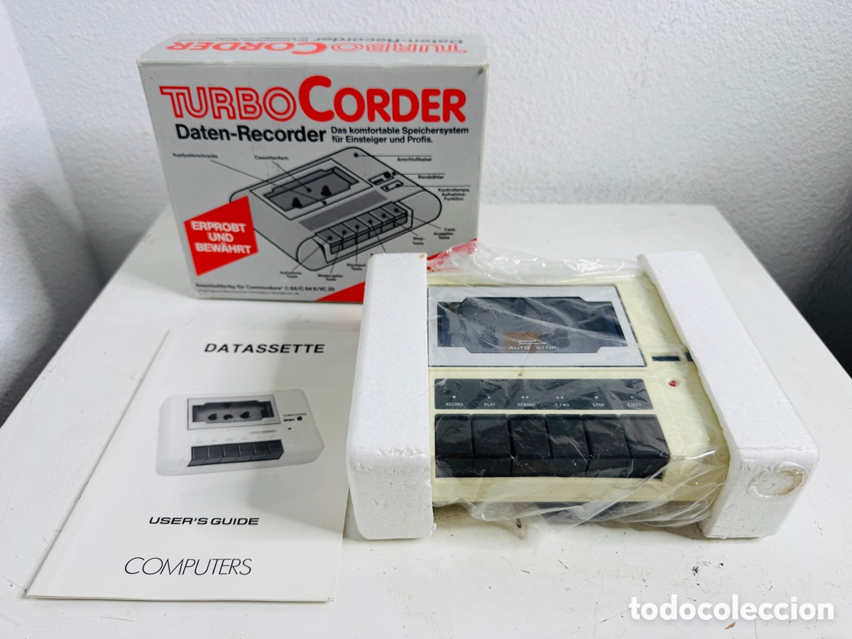 Segunda mano: Turbo Corder Datassette Computer Commodore 1980s - Foto 4