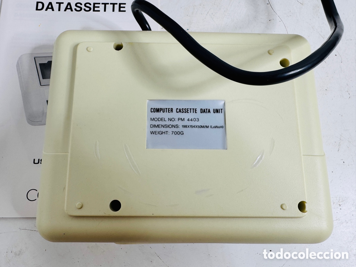 Segunda mano: Turbo Corder Datassette Computer Commodore 1980s - Foto 6
