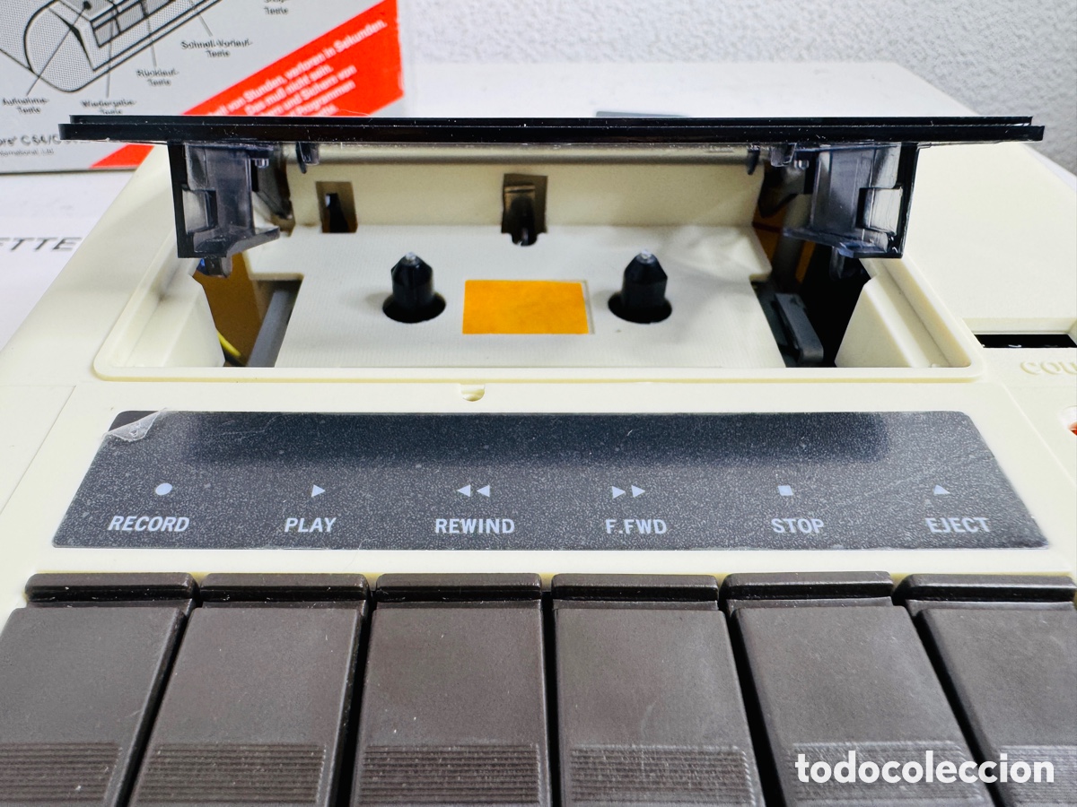 Segunda mano: Turbo Corder Datassette Computer Commodore 1980s - Foto 7