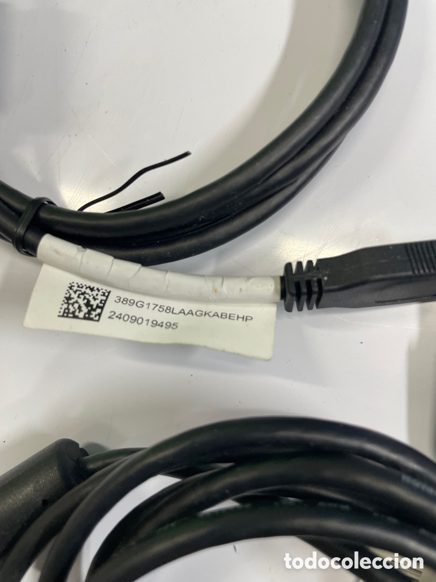 Segunda mano: Lote de 2 cables USB 3.0 s&uacute;per speed A macho B macho 180 cm - Foto 5