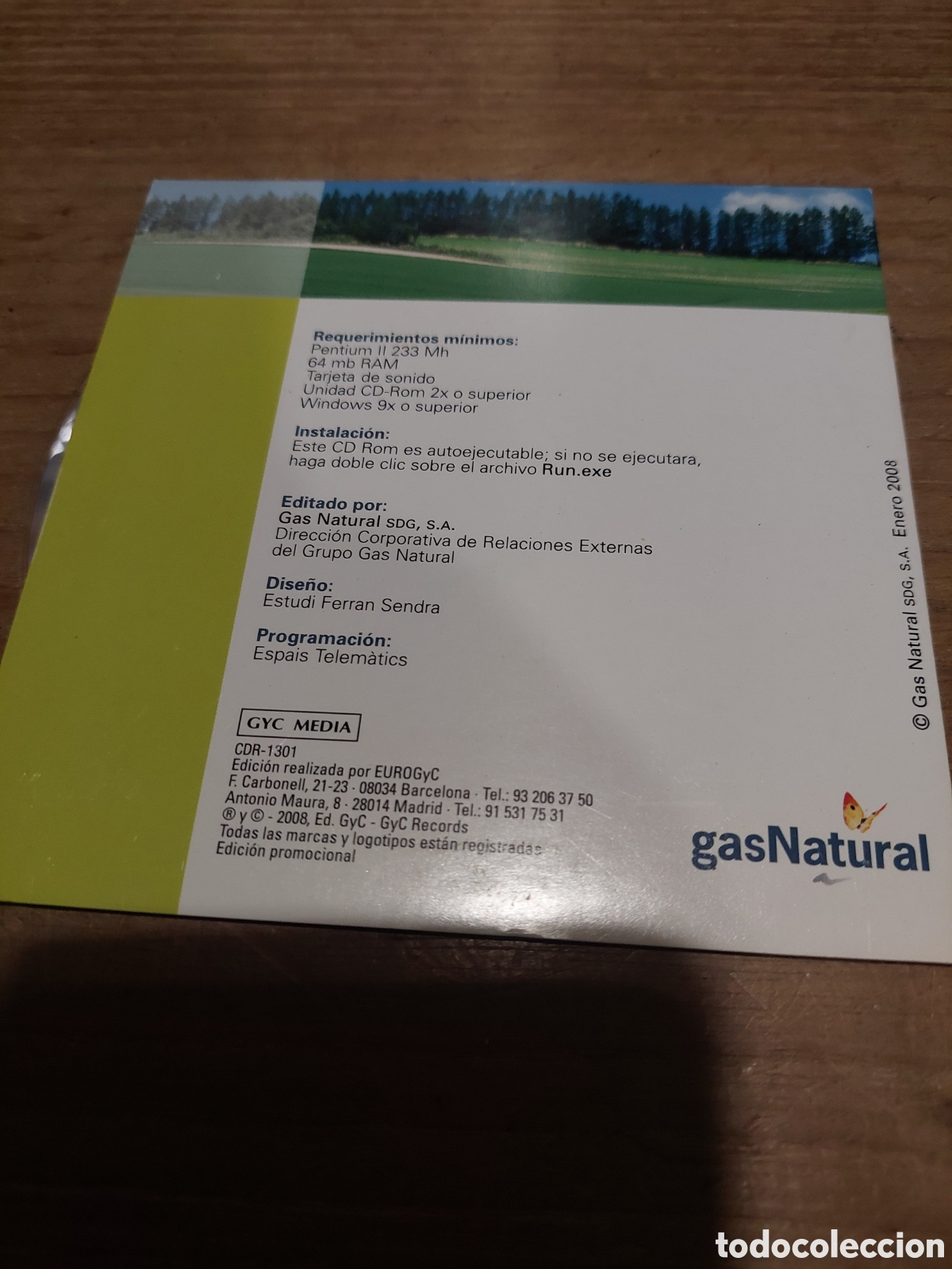 Segunda mano: CDR GUIA DID&Aacute;CTICA GAS NATURAL - Foto 2