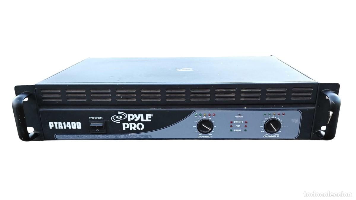 Segunda mano: AMPLIFICADOR PROFESIONAL PYLE PRO PTA1400 - Foto 1