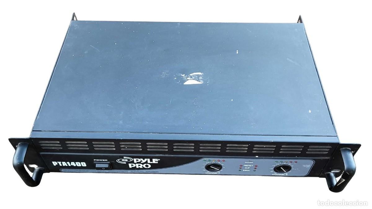 Segunda mano: AMPLIFICADOR PROFESIONAL PYLE PRO PTA1400 - Foto 3