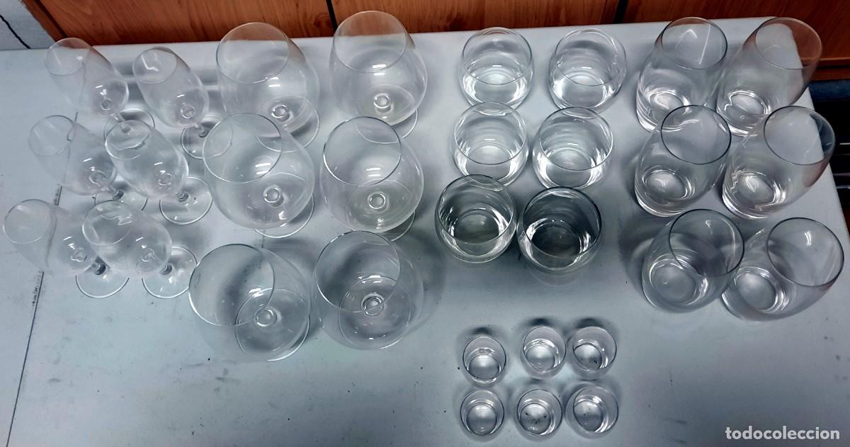Segunda mano: Copas. Cristaler&iacute;a de 30 piezas Arc - Foto 2