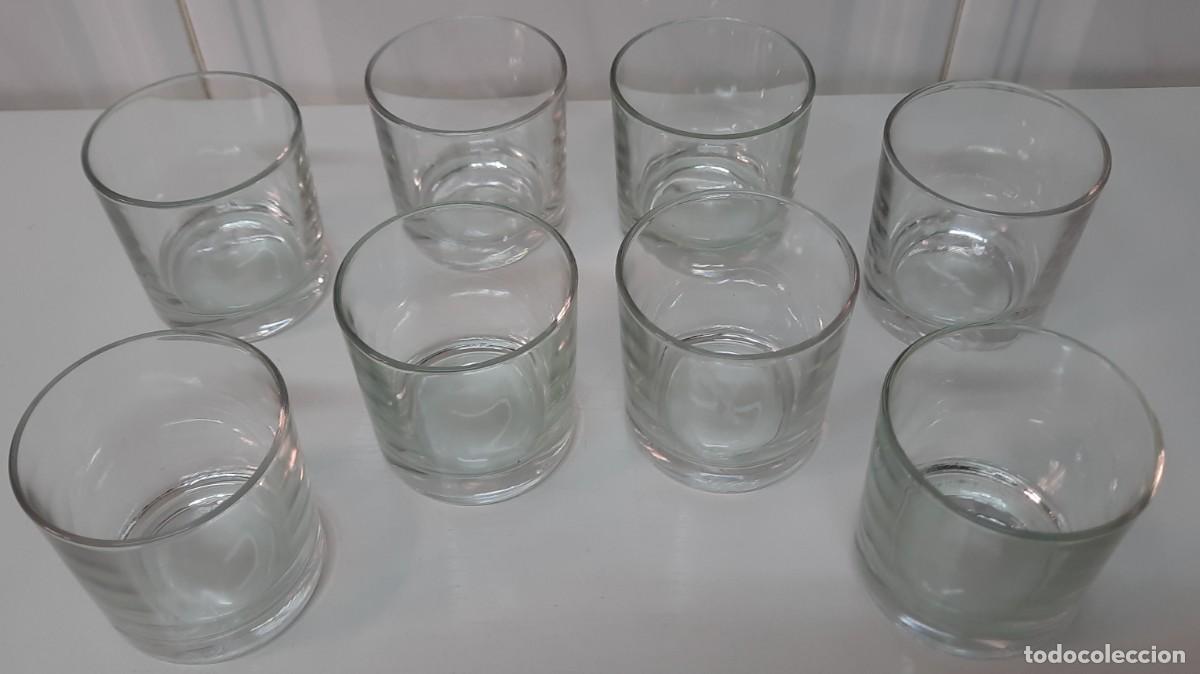 Segunda mano: Vasos de chupito. Juego de 8 (65cm de alto y 65cm de boca) - Foto 2