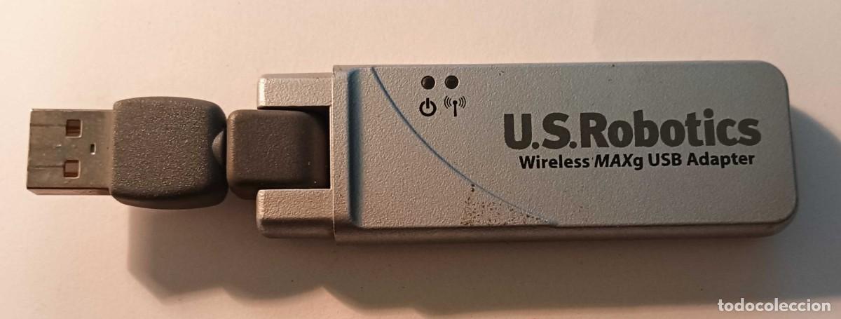 Segunda mano: Adaptador USB Inal&aacute;mbrico U.S. Robotics Wireless MAXg - Modelo 805421 - Foto 1