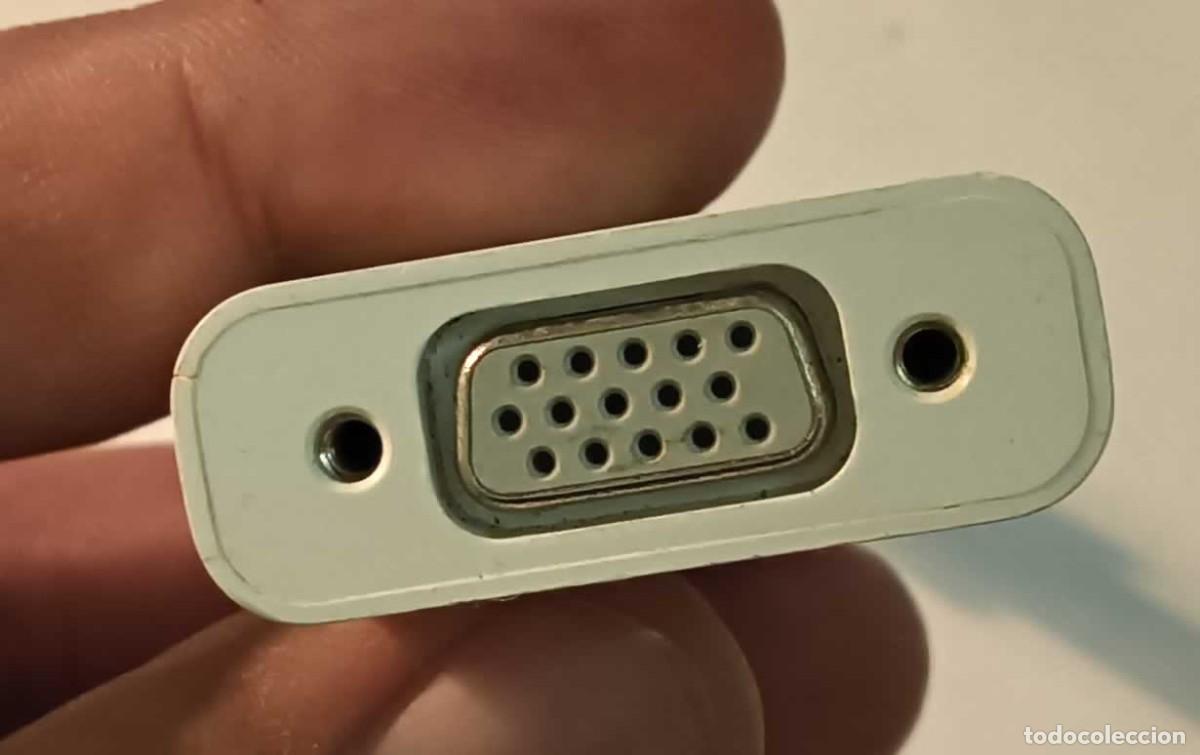 Segunda mano: Adaptador Mini DisplayPort a VGA Original de Apple - Foto 2
