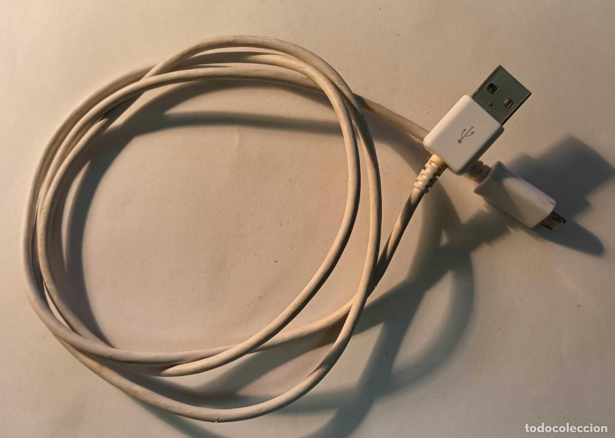 Segunda mano: Cable de Conector Lightning a USB-A de Apple (Blanco Original) - Foto 1