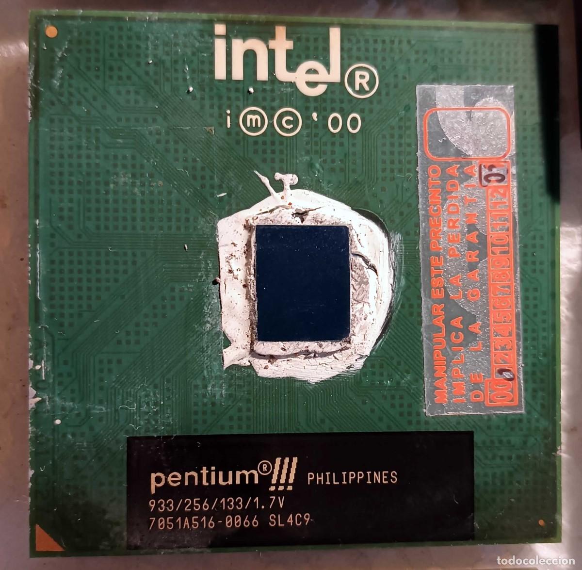 Segunda mano: Procesador Intel Pentium III 800EB MHz (Socket 370) &ndash; CPU Vintage Coppermine - Foto 1