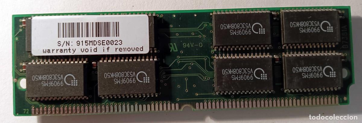 Segunda mano: M&oacute;dulo de Memoria EDO RAM SIMM 16 MB 72 Pines - VINTAGE/RETRO - Foto 2
