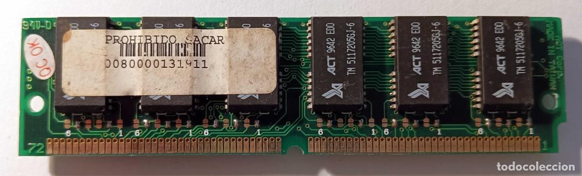 Segunda mano: M&oacute;dulo de Memoria SIMM 24 MB 72 Pines - VINTAGE/RETRO - Foto 1