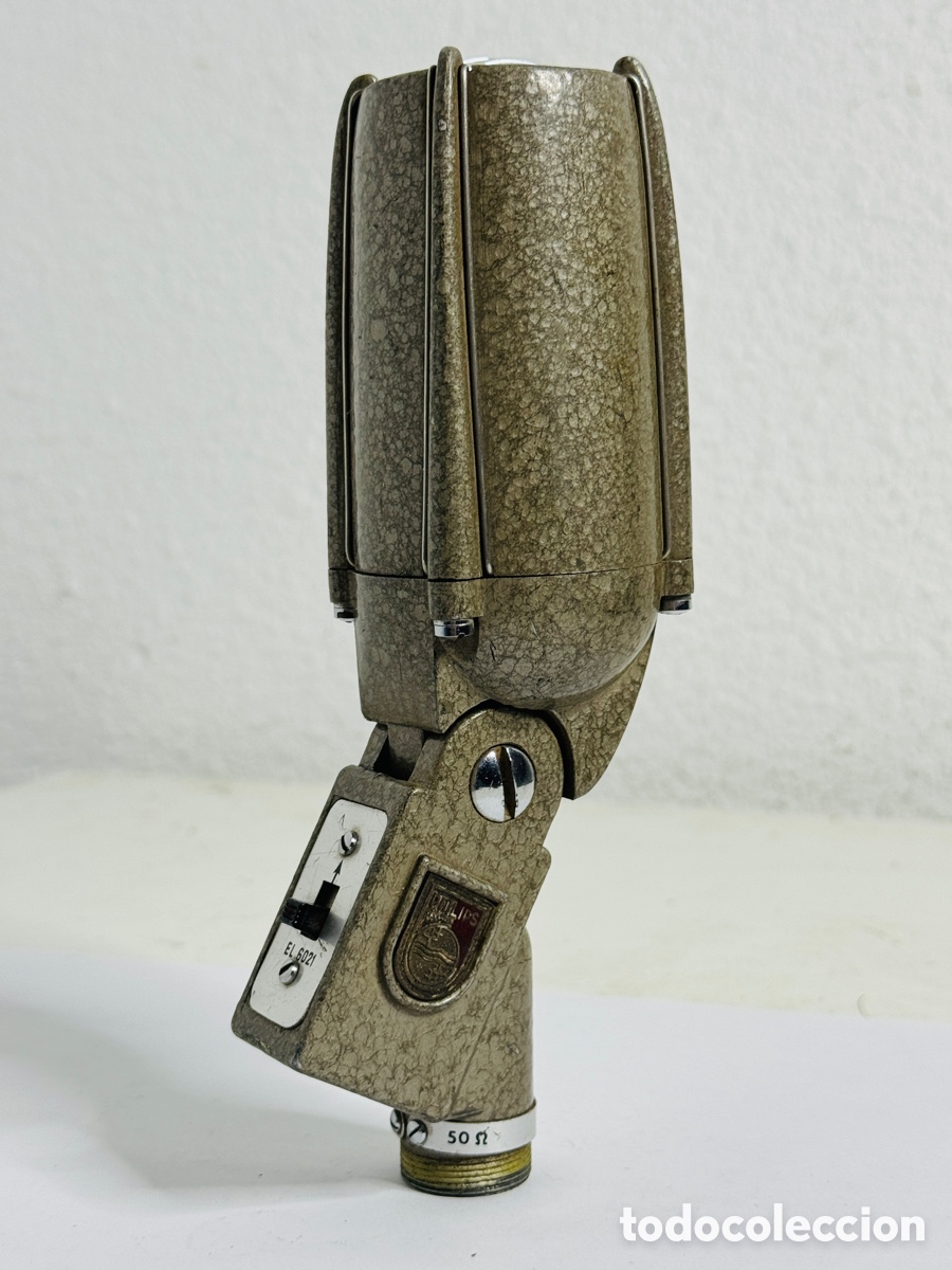 Segunda mano: Philips EL 6021 - Dynamic microphone (1957) Retro Vintage Sound - Foto 13