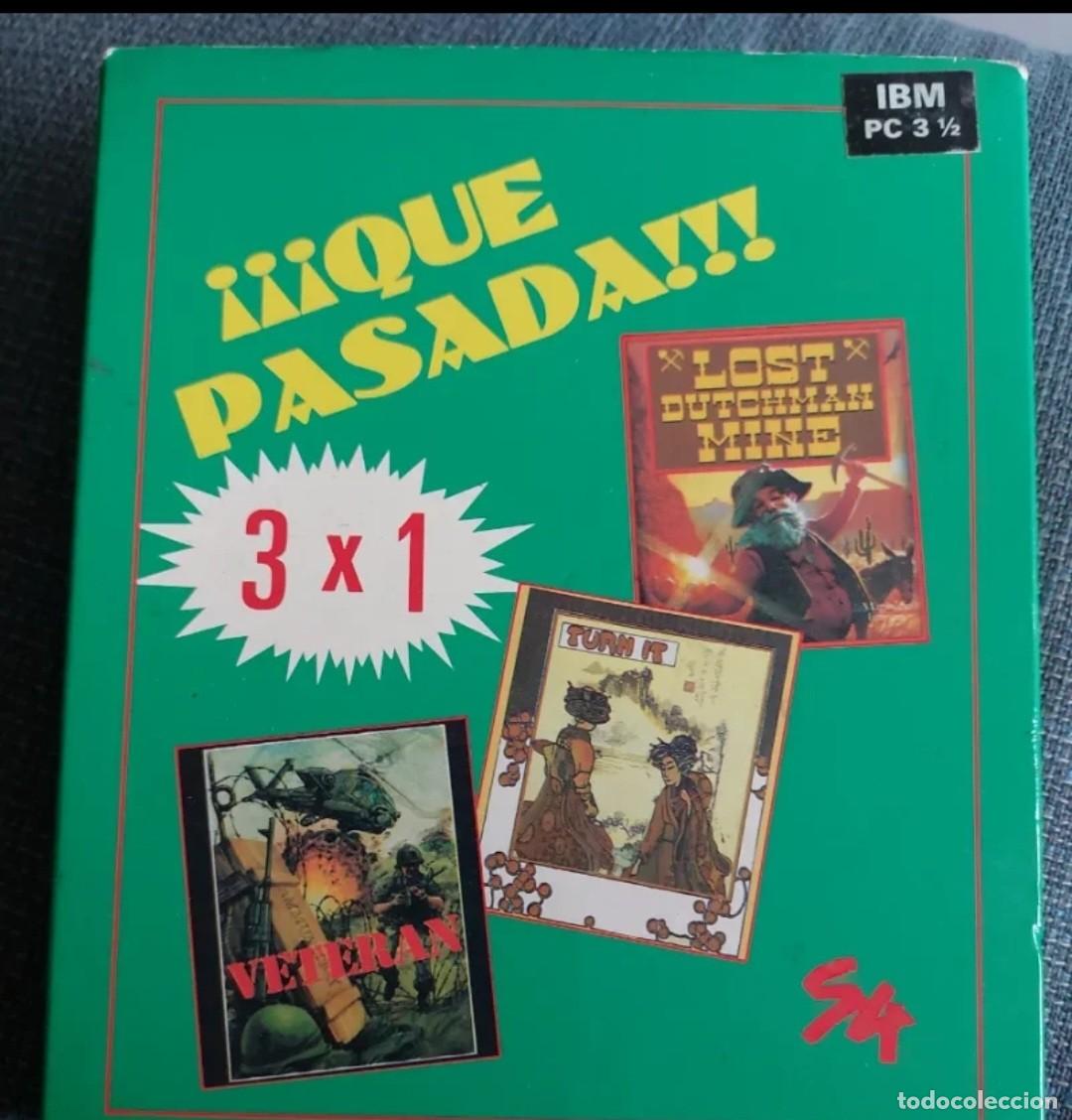 Segunda M&atilde;o: Caja juego pc diskettes ordenador vintage