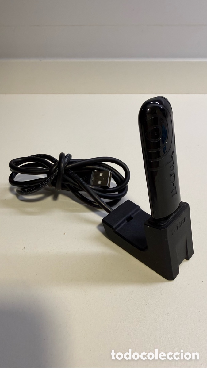 Segunda mano: Adaptador Wi-Fi USB D-Link DWA-140 con base - Foto 1