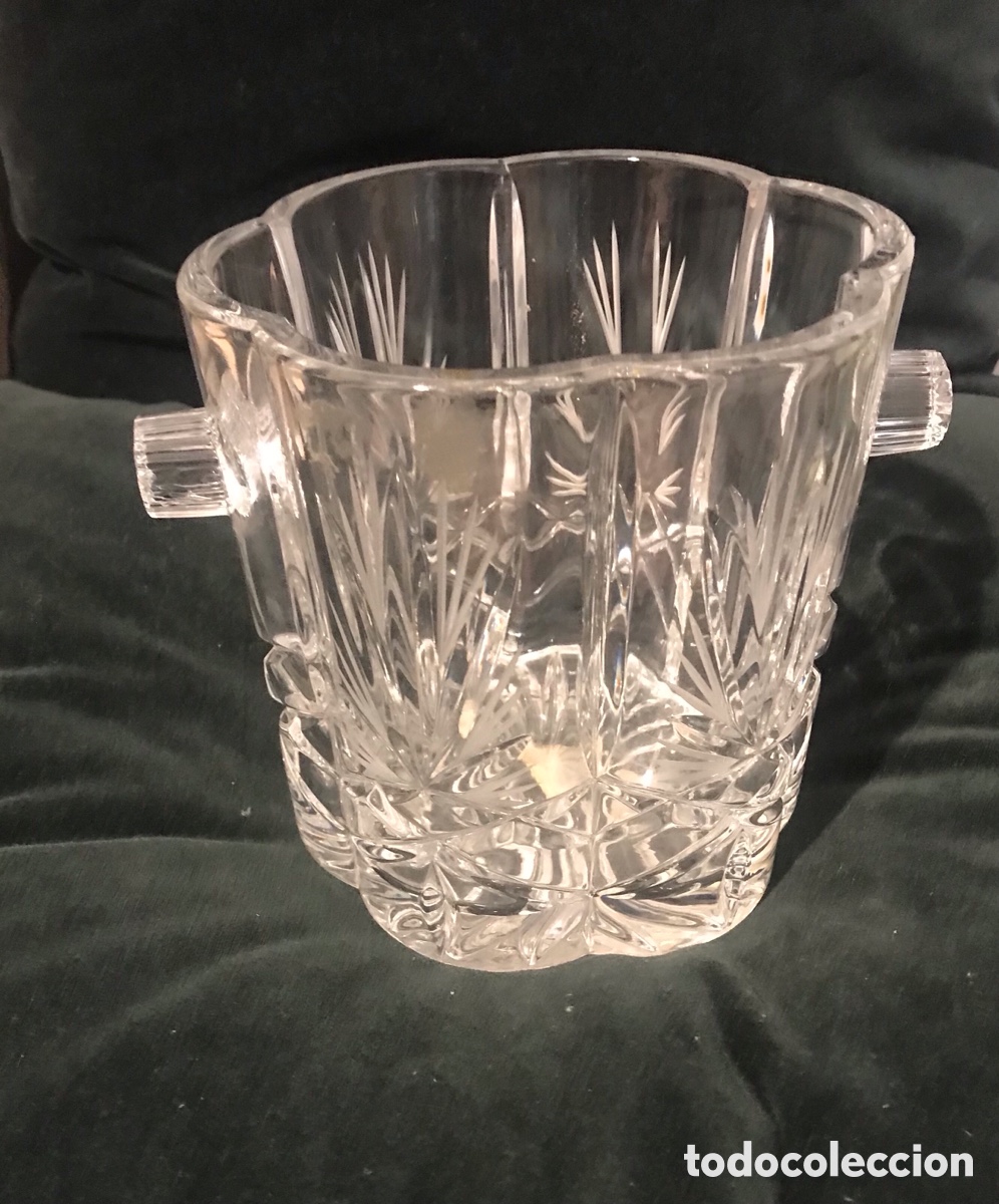 Segunda mano: Cubitera hielo cristal tallado - Foto 1