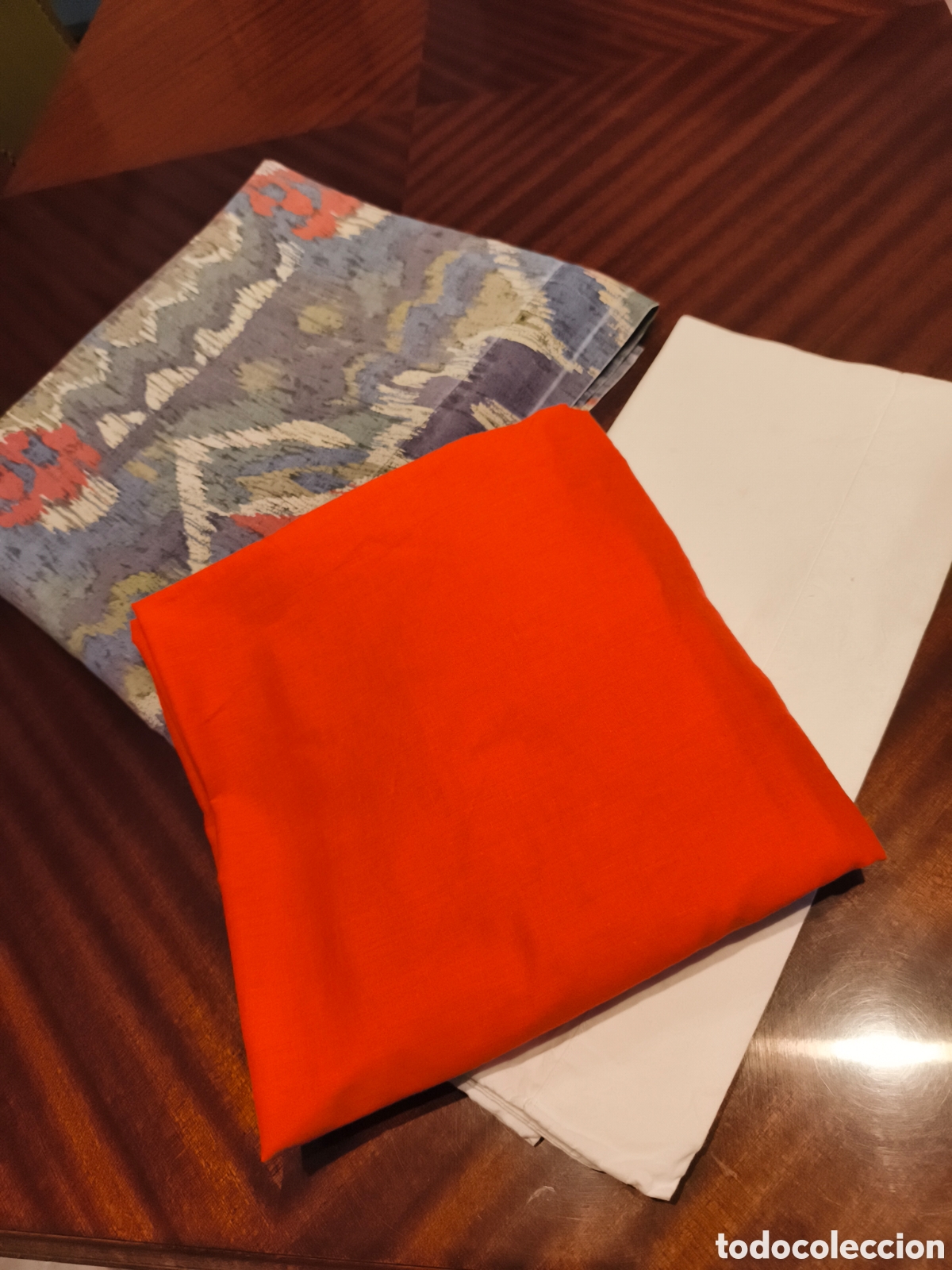 Segunda mano: S&aacute;bana encimera, bajera y funda de almohada - Foto 2