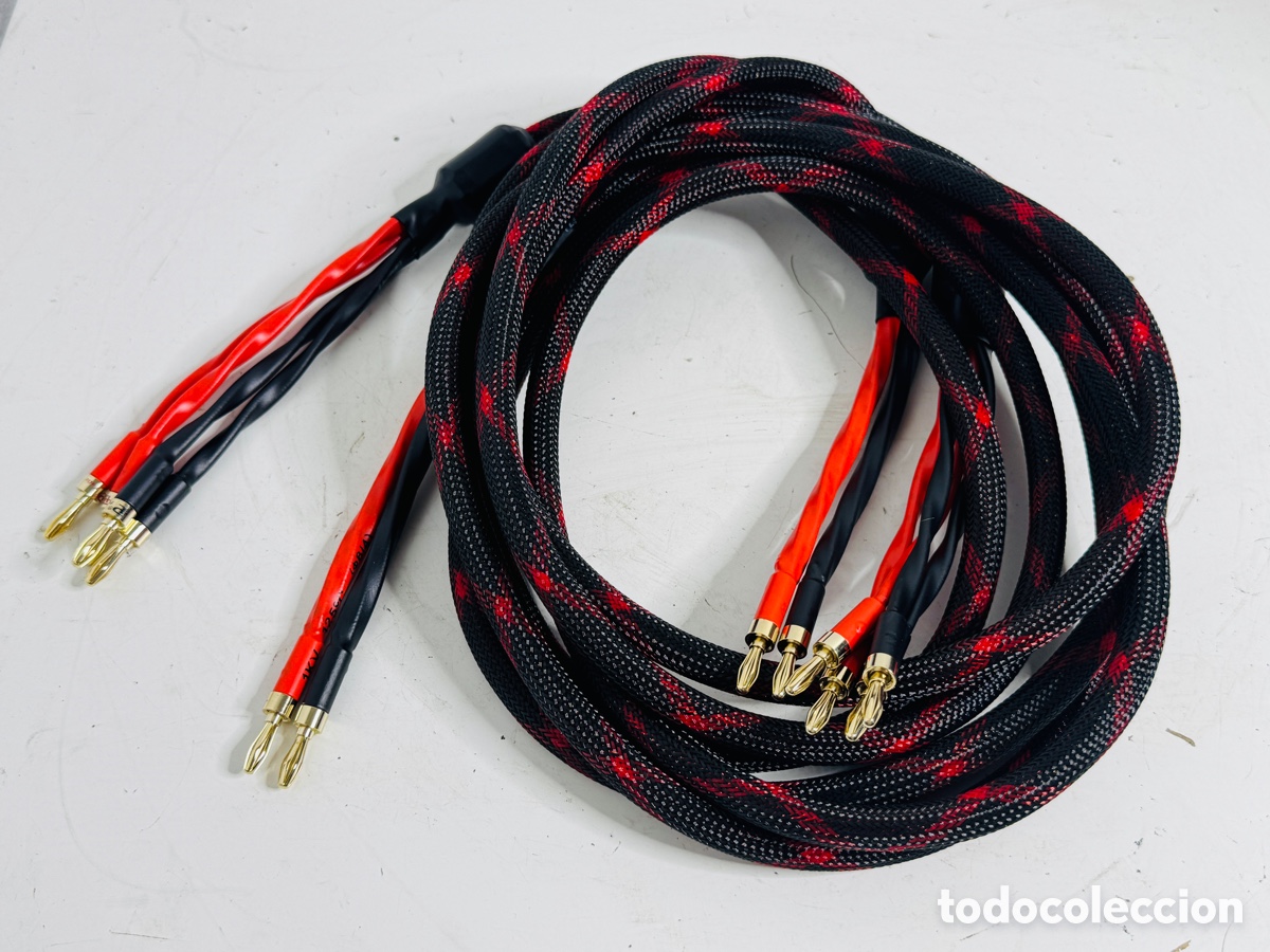 Segunda mano: Palic High End Speakers Cable Pair 2m. Bi-Amplified - Foto 1