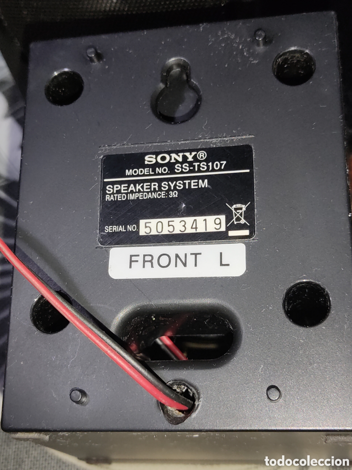 Segunda mano: 2 altavoces Sony subwoofer - Foto 3