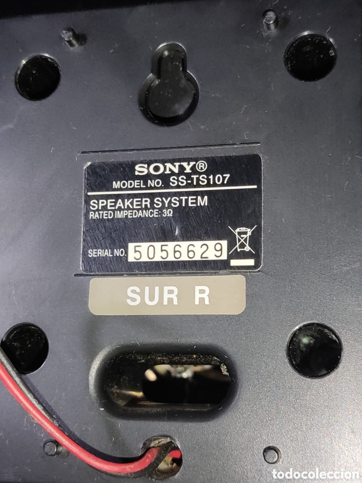 Segunda mano: 2 altavoces Sony subwoofer - Foto 4