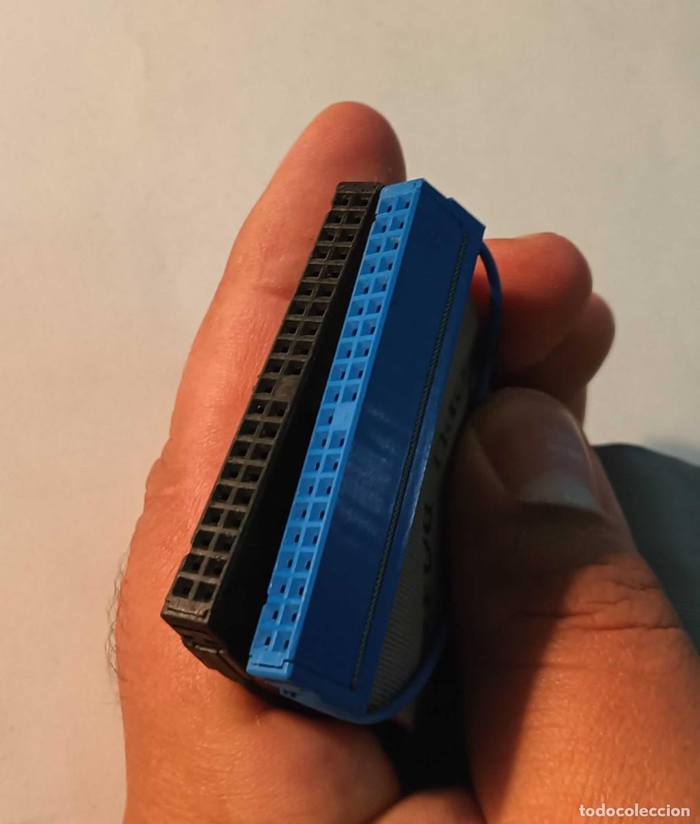 Segunda mano: CABLE DE DATOS PATA/IDE (FLAT RIBBON CABLE) - Pieza para retroinform&aacute;tica - Foto 1