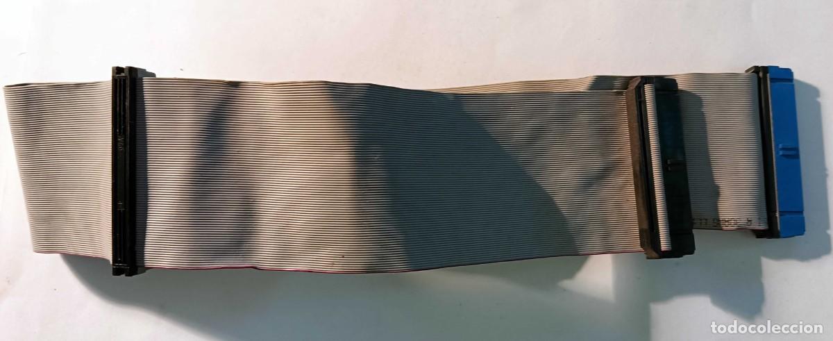 Segunda mano: CABLE DE DATOS PATA/IDE (FLAT RIBBON CABLE) - Pieza para retroinform&aacute;tica - Foto 2