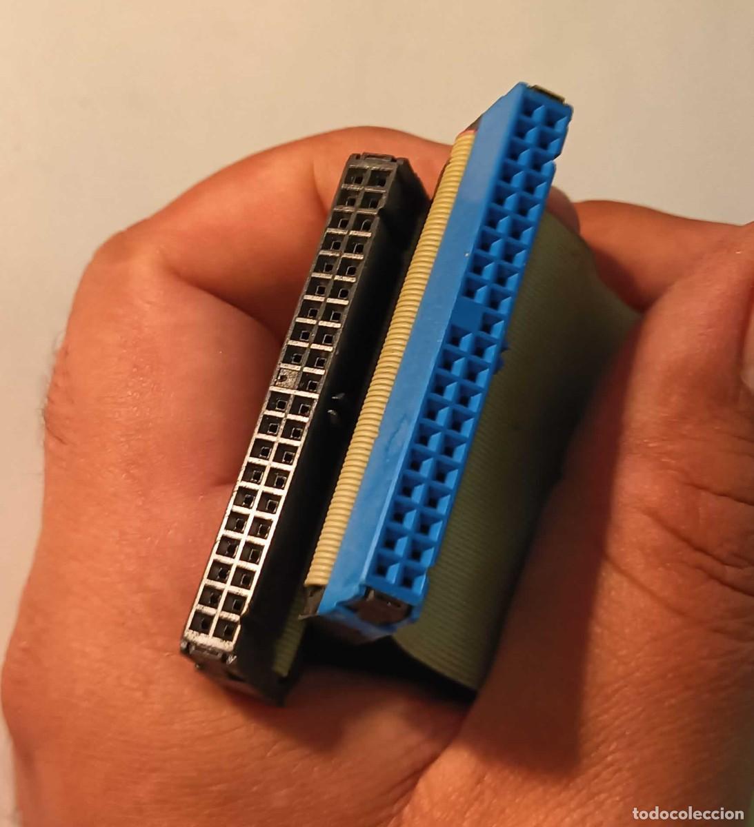 Segunda mano: CABLE DE DATOS PATA/IDE (FLAT RIBBON CABLE) - Pieza para retroinform&aacute;tica - Foto 2