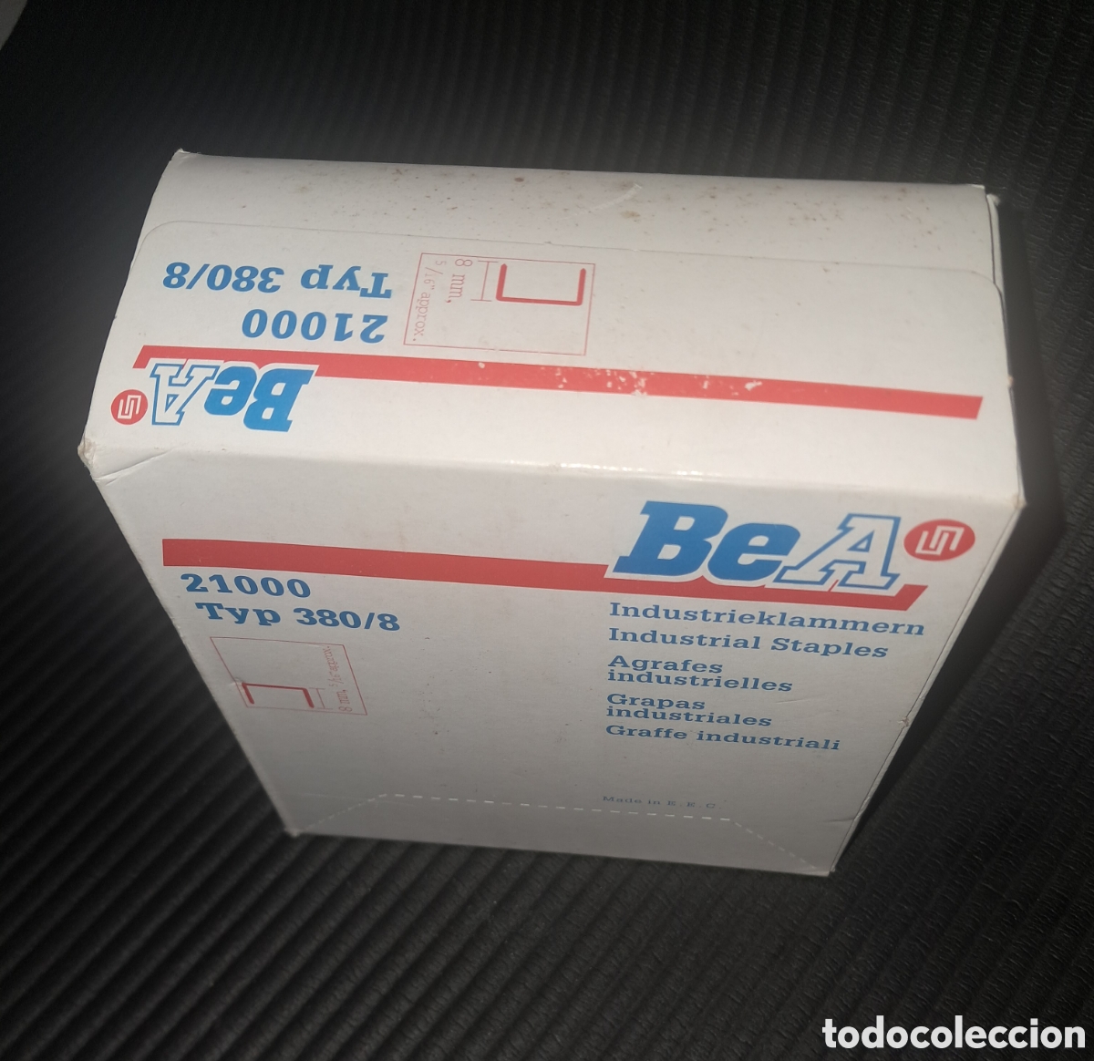 Segunda mano: CAJA 21.000 GRAPAS TIPO 380/8 MARCA BeA - Foto 2