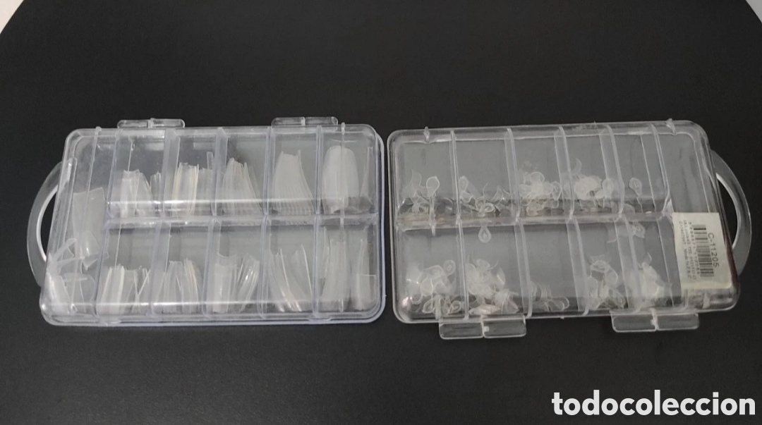 Segunda mano: Set de U&ntilde;as Postizas de Diferentes Tama&ntilde;os - Foto 1