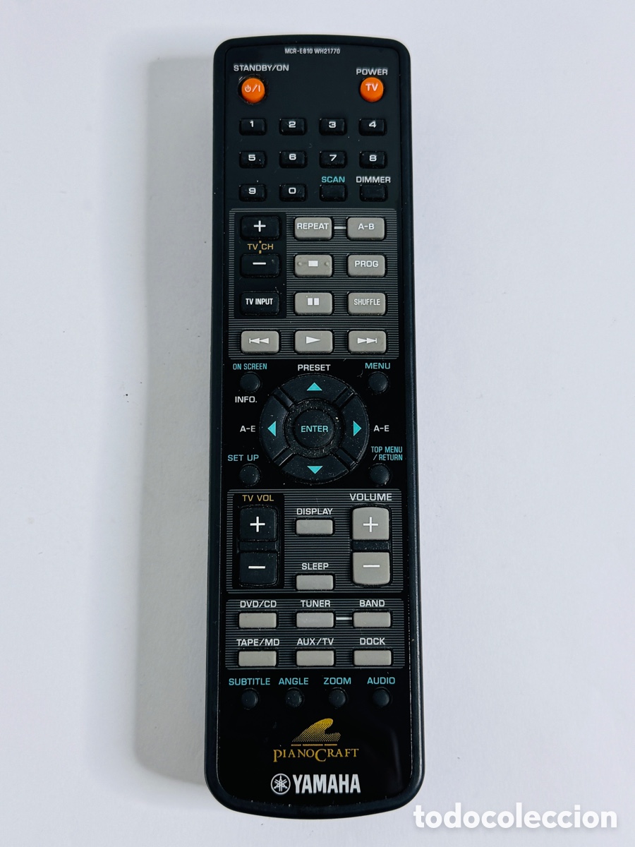 Segunda mano: Yamaha MCR-E810 (modelo WH21770) Piano Craft Remote Control - Foto 3