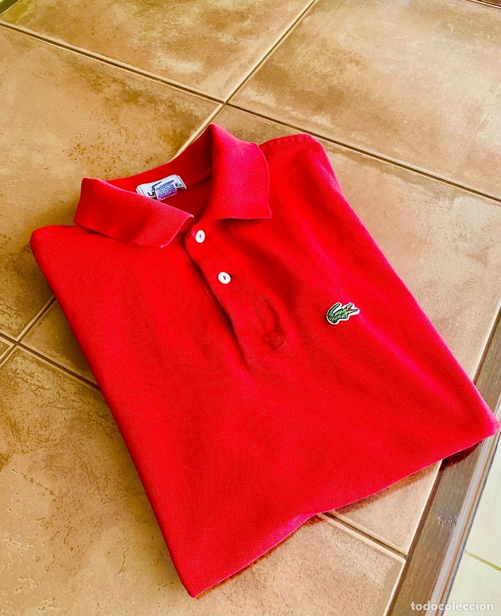 Segunda mano: Polo Lacoste S Rojo ORIGINAL env&iacute;o econ&oacute;mico - Foto 1