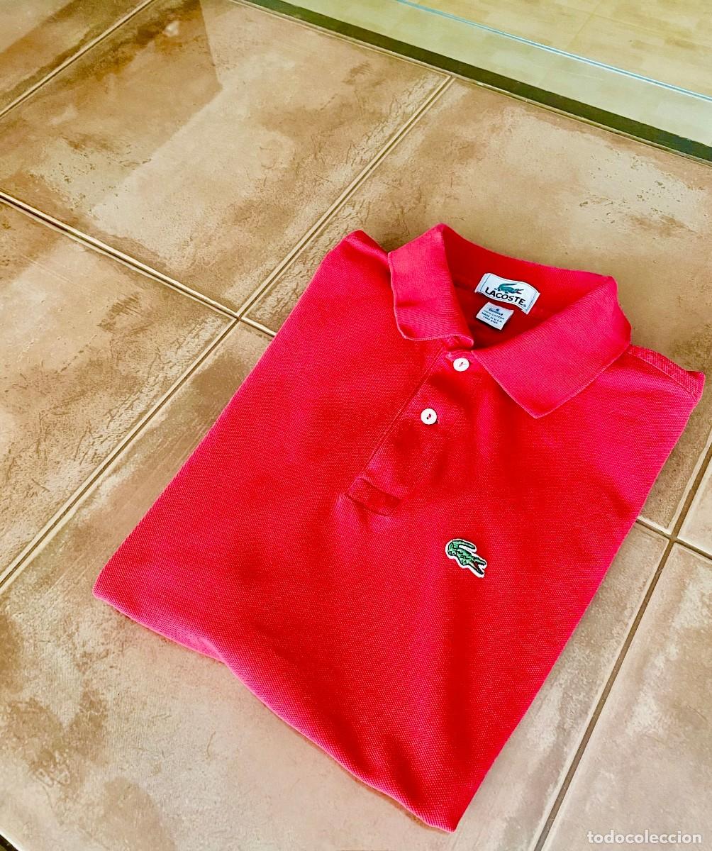 Segunda mano: Polo Lacoste S Rojo ORIGINAL env&iacute;o econ&oacute;mico - Foto 2