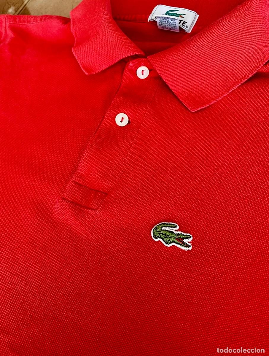 Segunda mano: Polo Lacoste S Rojo ORIGINAL env&iacute;o econ&oacute;mico - Foto 4