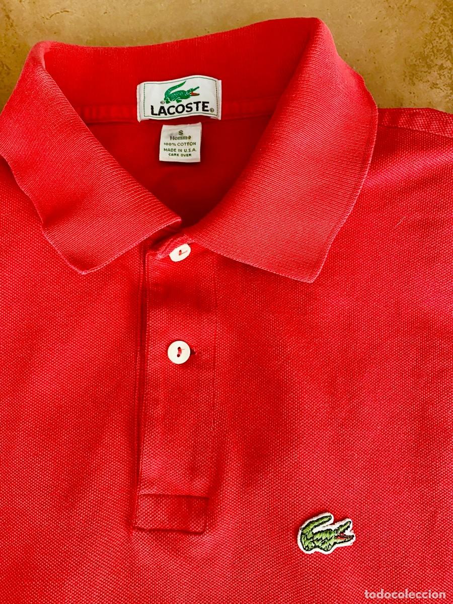 Segunda mano: Polo Lacoste S Rojo ORIGINAL env&iacute;o econ&oacute;mico - Foto 5