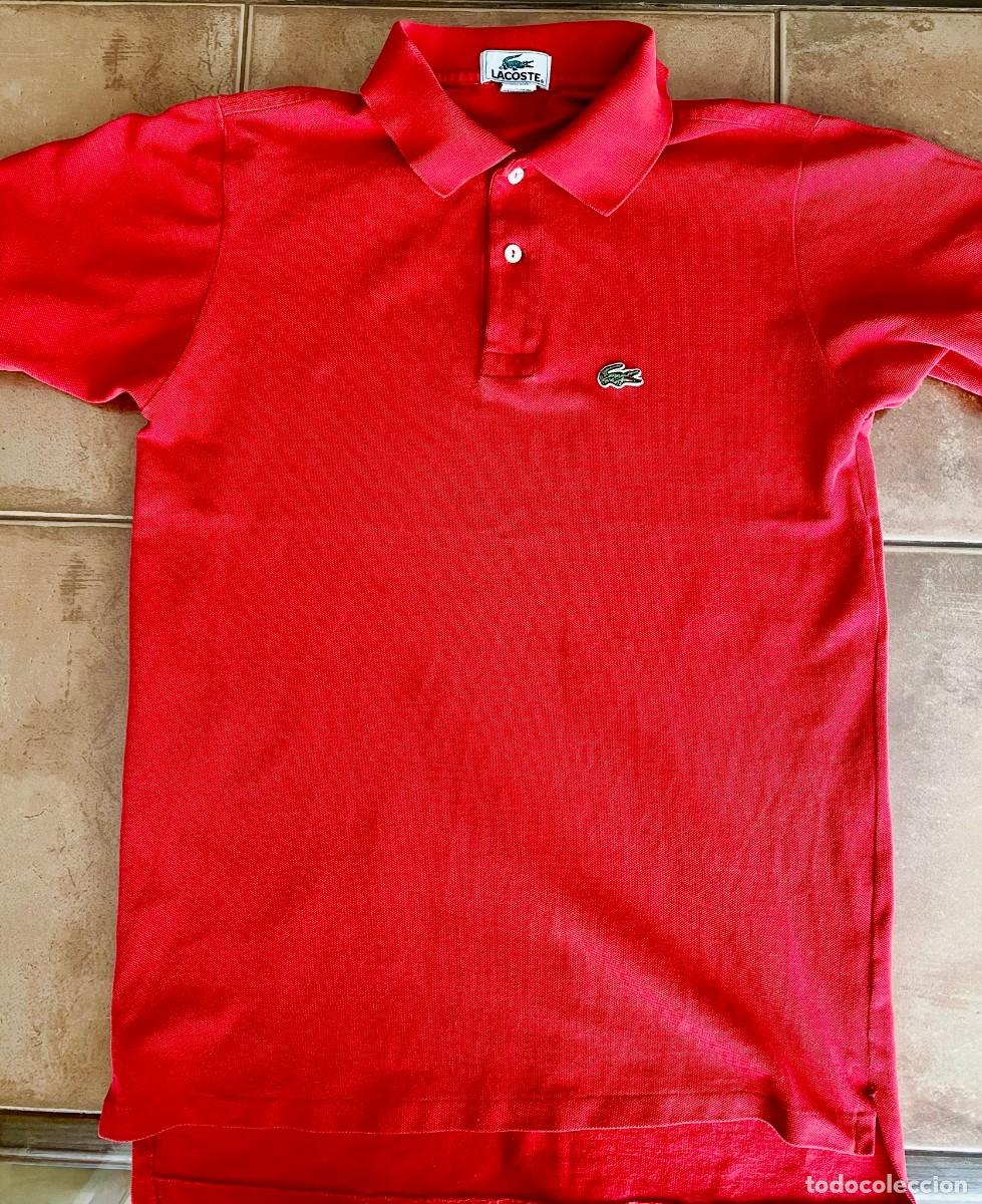 Segunda mano: Polo Lacoste S Rojo ORIGINAL env&iacute;o econ&oacute;mico - Foto 6