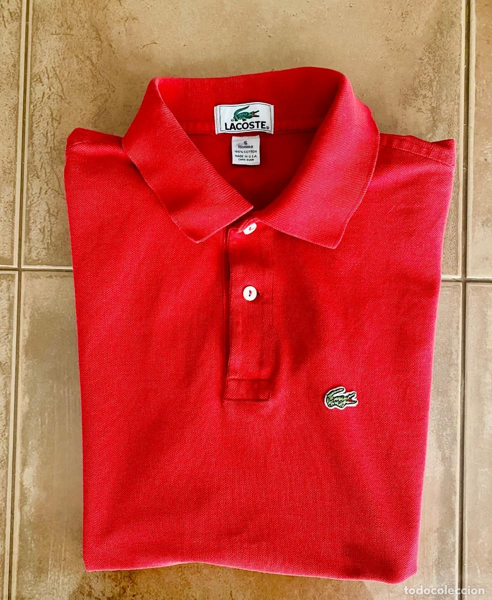 Segunda mano: Polo Lacoste S Rojo ORIGINAL env&iacute;o econ&oacute;mico - Foto 8