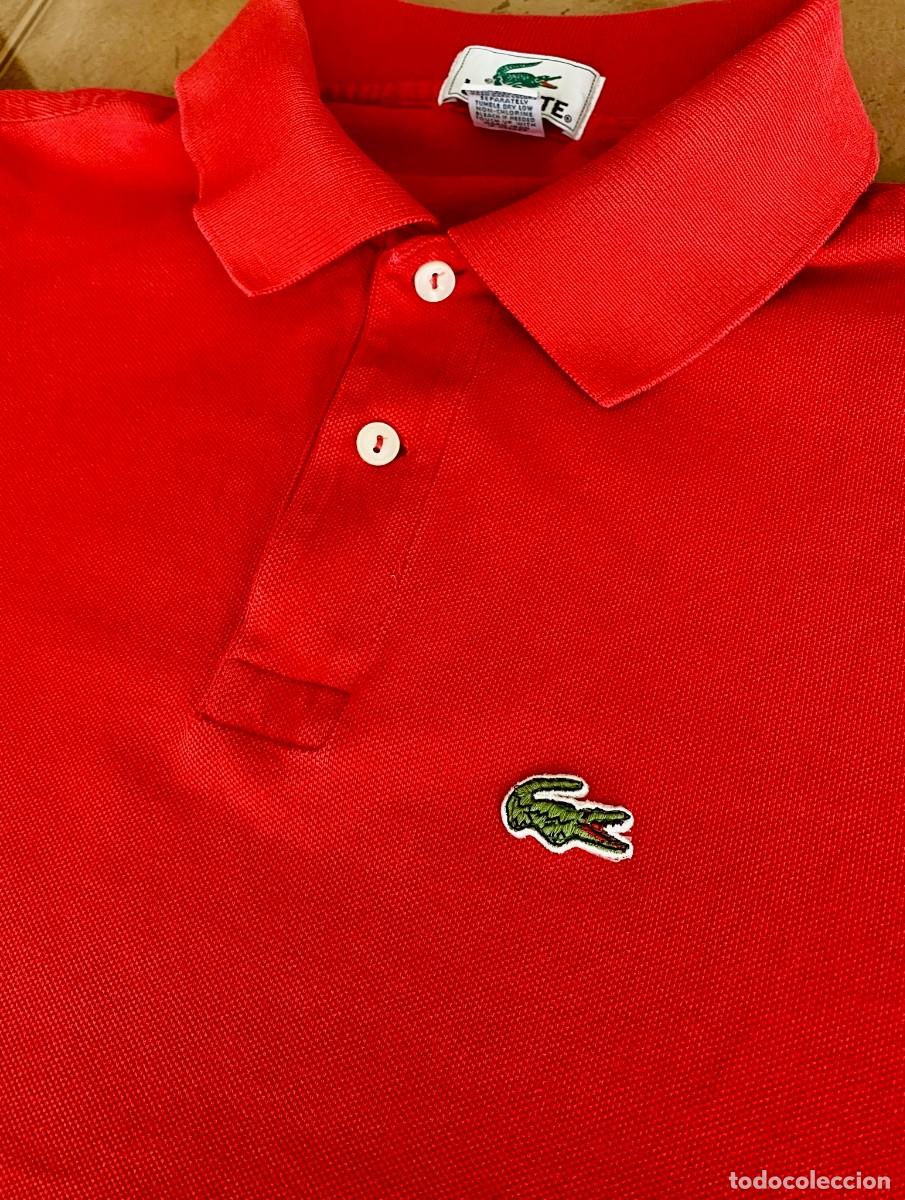 Segunda mano: Polo Lacoste S Rojo ORIGINAL env&iacute;o econ&oacute;mico - Foto 9