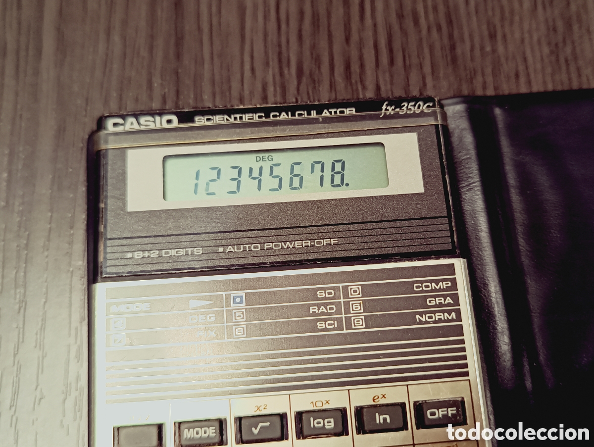 Segunda mano: Antigua Calculadora CASIO FX 350C - Foto 3