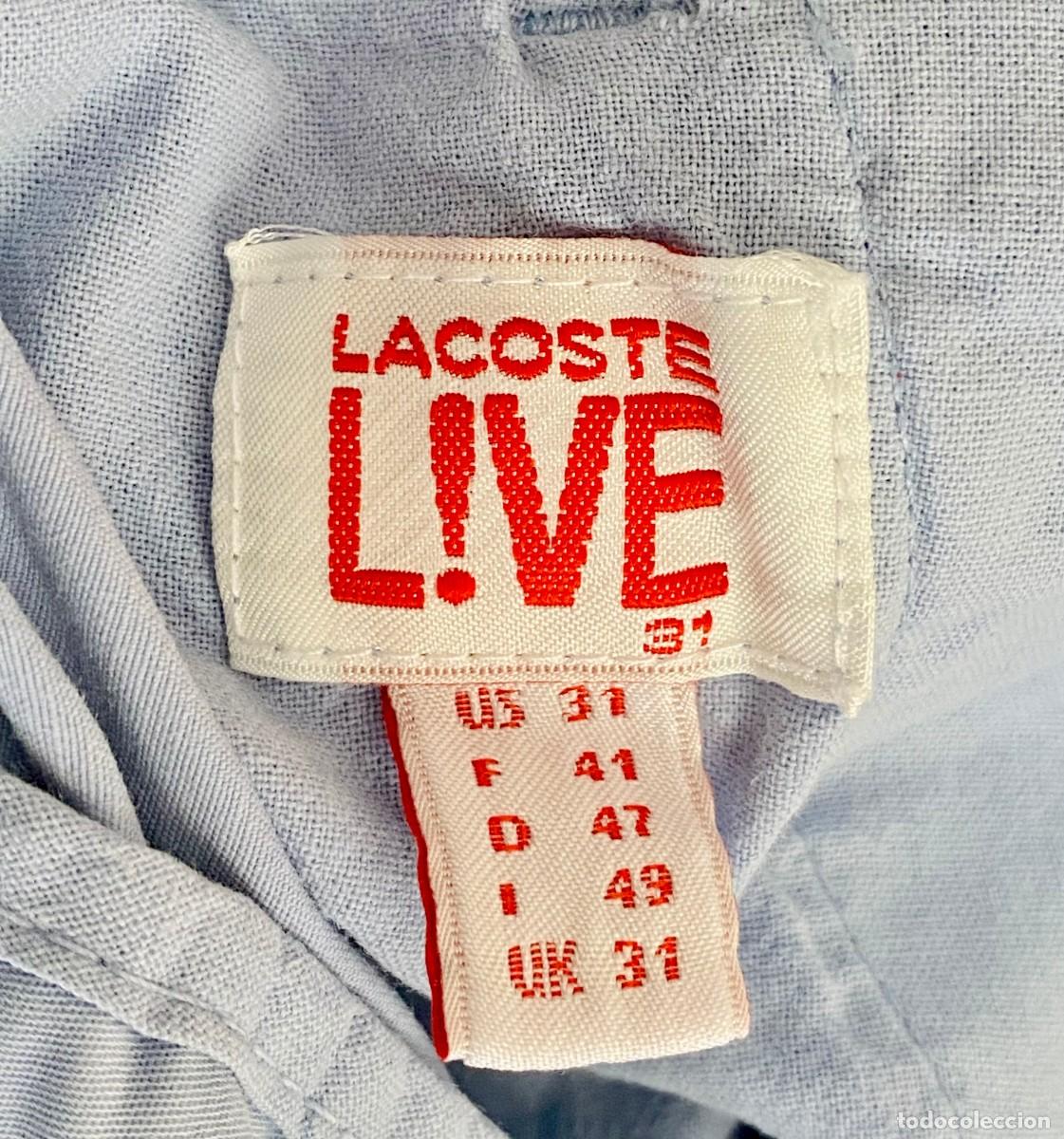 Segunda mano: Shorts Lacoste M Celeste Cielo ORIGINAL env&iacute;o econ&oacute;mico - Foto 4