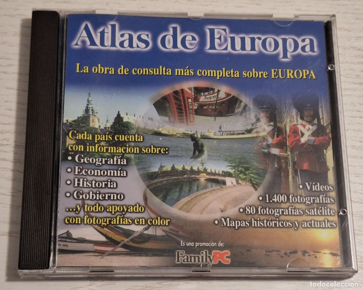 Segunda mano: CD-ROM: ATLAS DE EUROPA - Foto 1