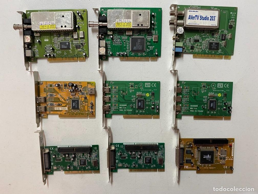 Segunda mano: Lote 9 Tarjetas PCI Variadas - Foto 1