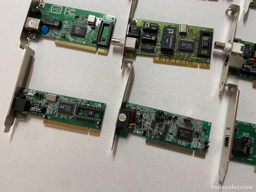 Segunda mano: Lote 12 Tarjetas PCI Red / M&oacute;dem / Ethernet - Foto 6
