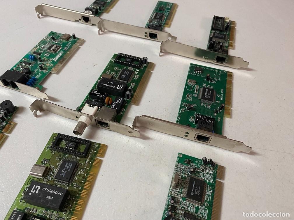 Segunda mano: Lote 12 Tarjetas PCI Red / M&oacute;dem / Ethernet - Foto 7